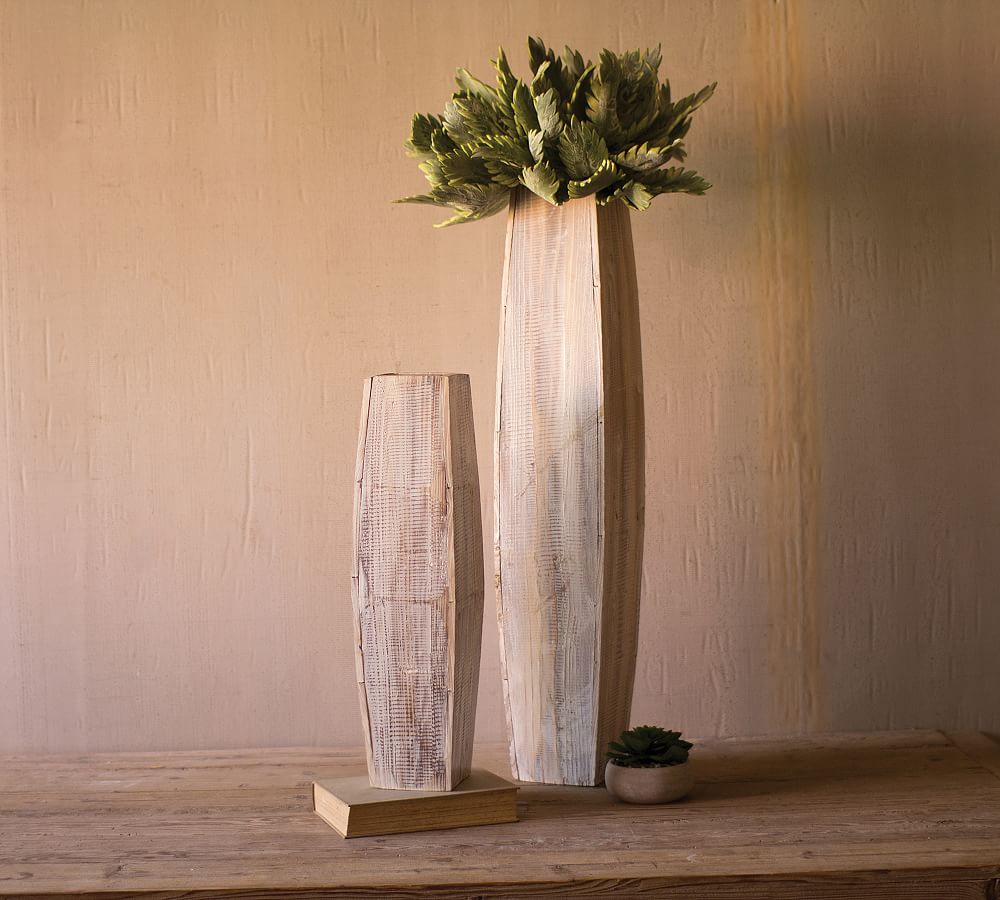 Tall Oblong Vase