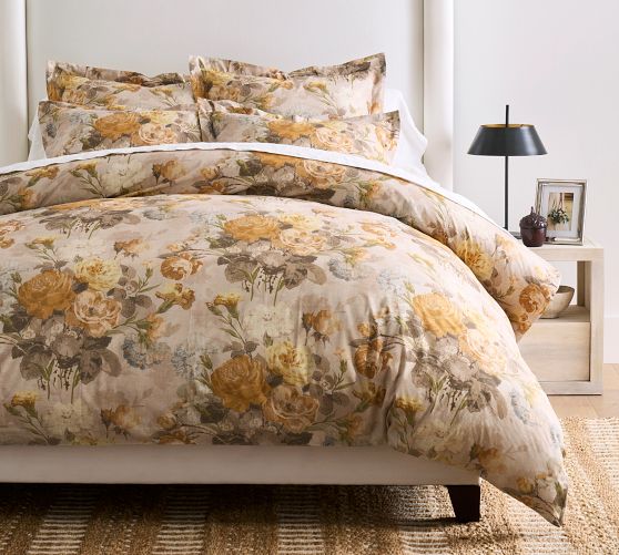 Vivienne Percale Duvet Cover Pottery Barn