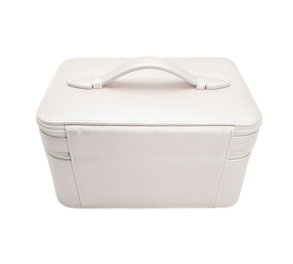 Tearny Vegan Leather Jewelry & Cosmetic Case Pottery Barn