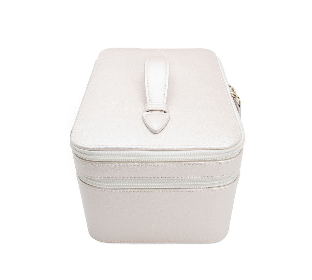 Tearny Vegan Leather Jewelry & Cosmetic Case Pottery Barn