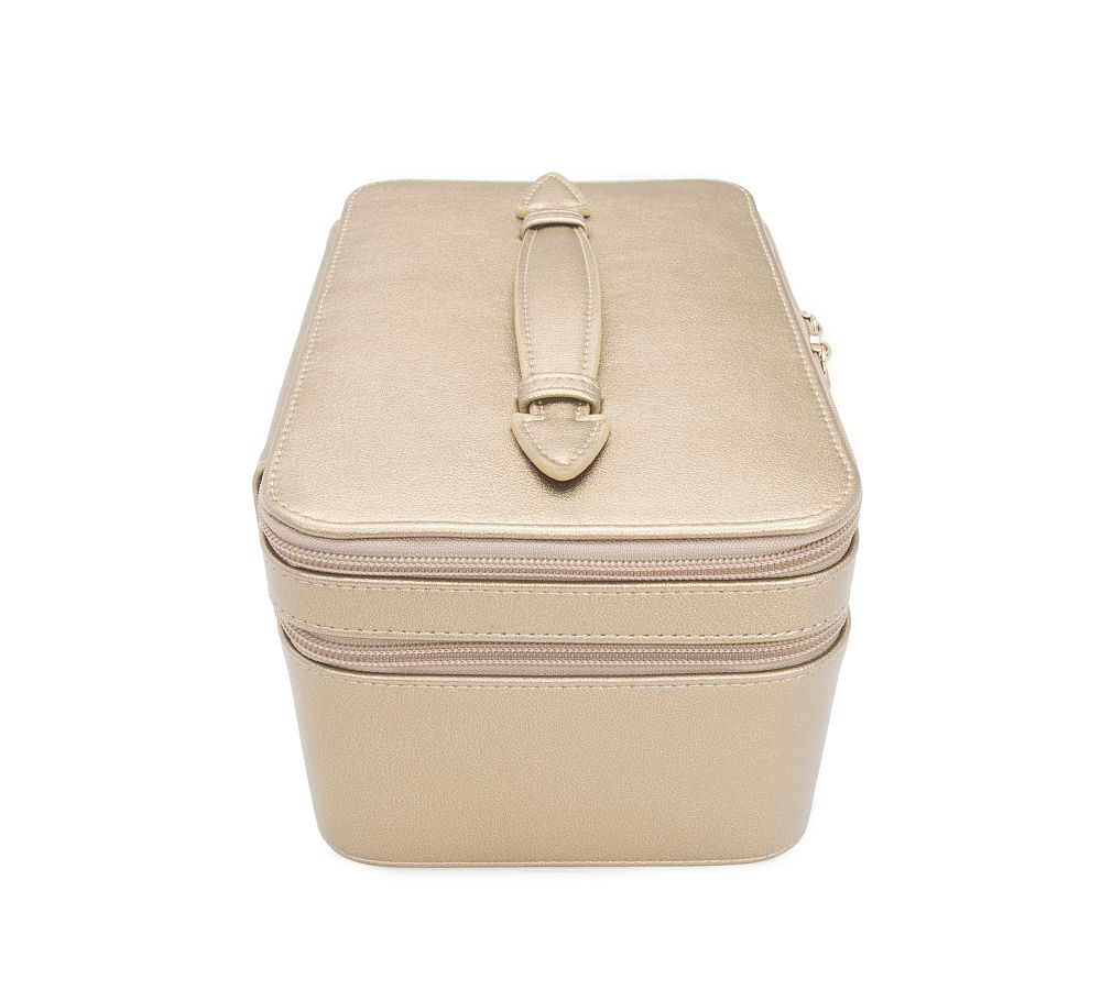 Tearny Vegan Leather Jewelry & Cosmetic Case Pottery Barn