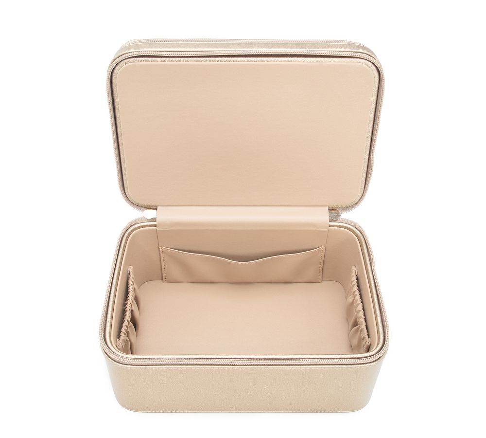 Tearny Vegan Leather Jewelry & Cosmetic Case Pottery Barn