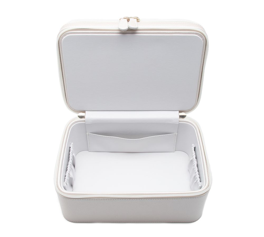 Tearny Vegan Leather Jewelry & Cosmetic Case Pottery Barn