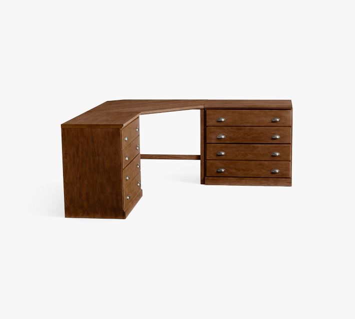 Pottery barn deals printer's corner desk