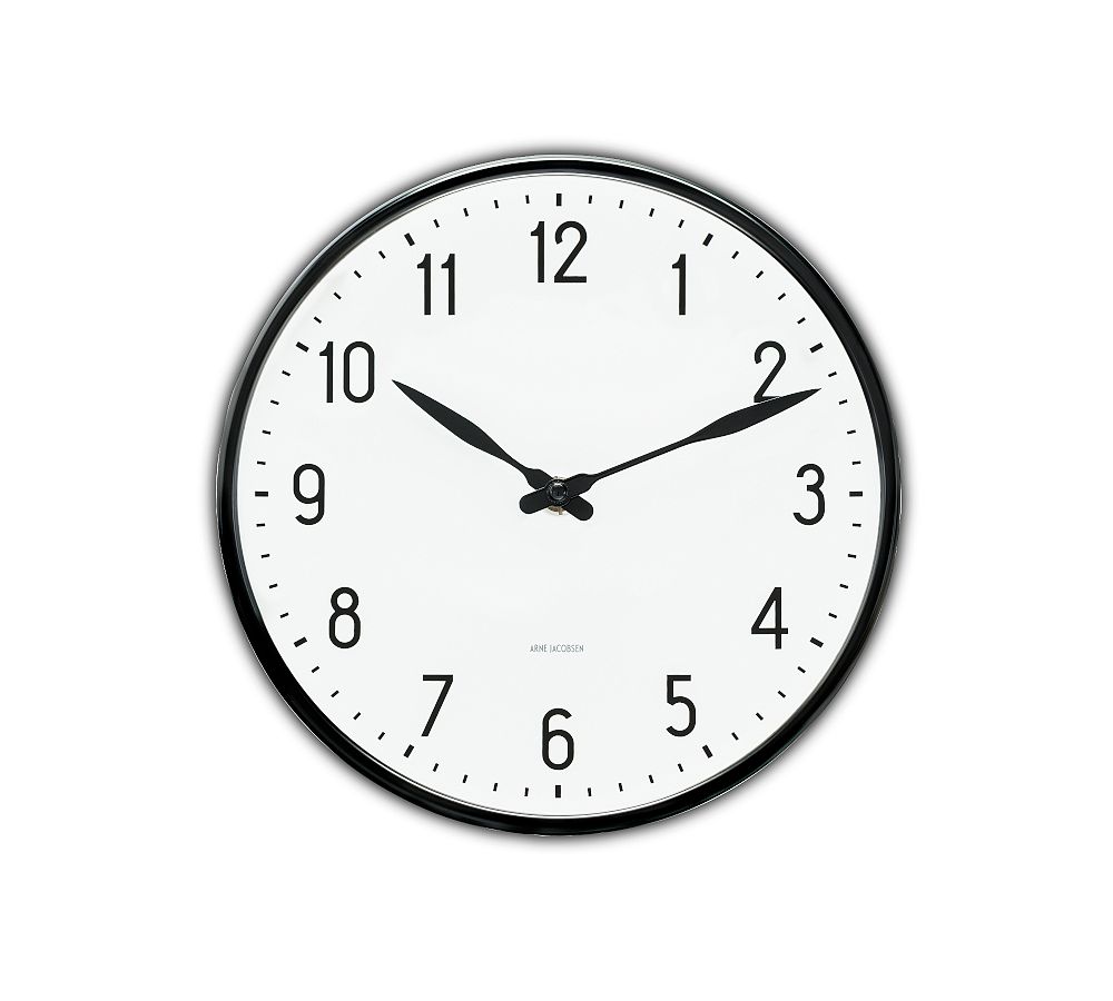 Station Wall Clock Pottery Barn