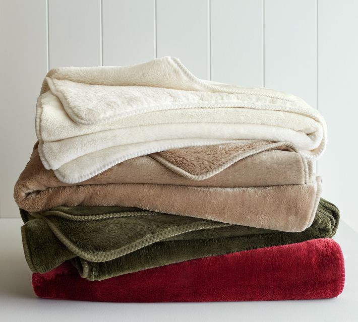 Restoration hardware plush cheap throw