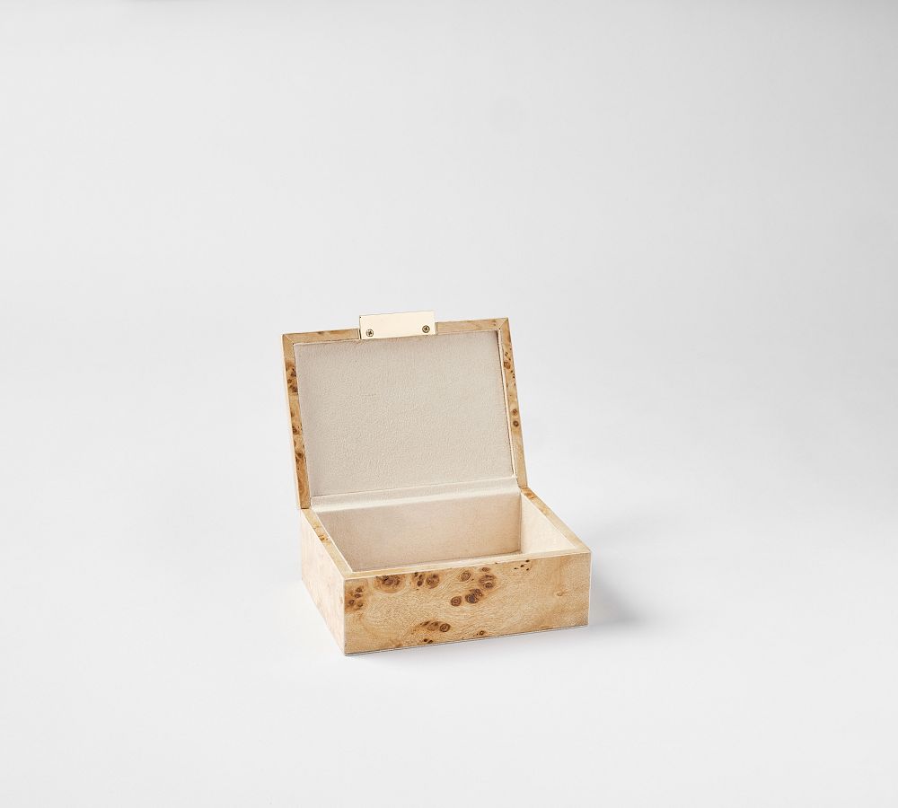 Burlwood Jewelry Box | Pottery Barn