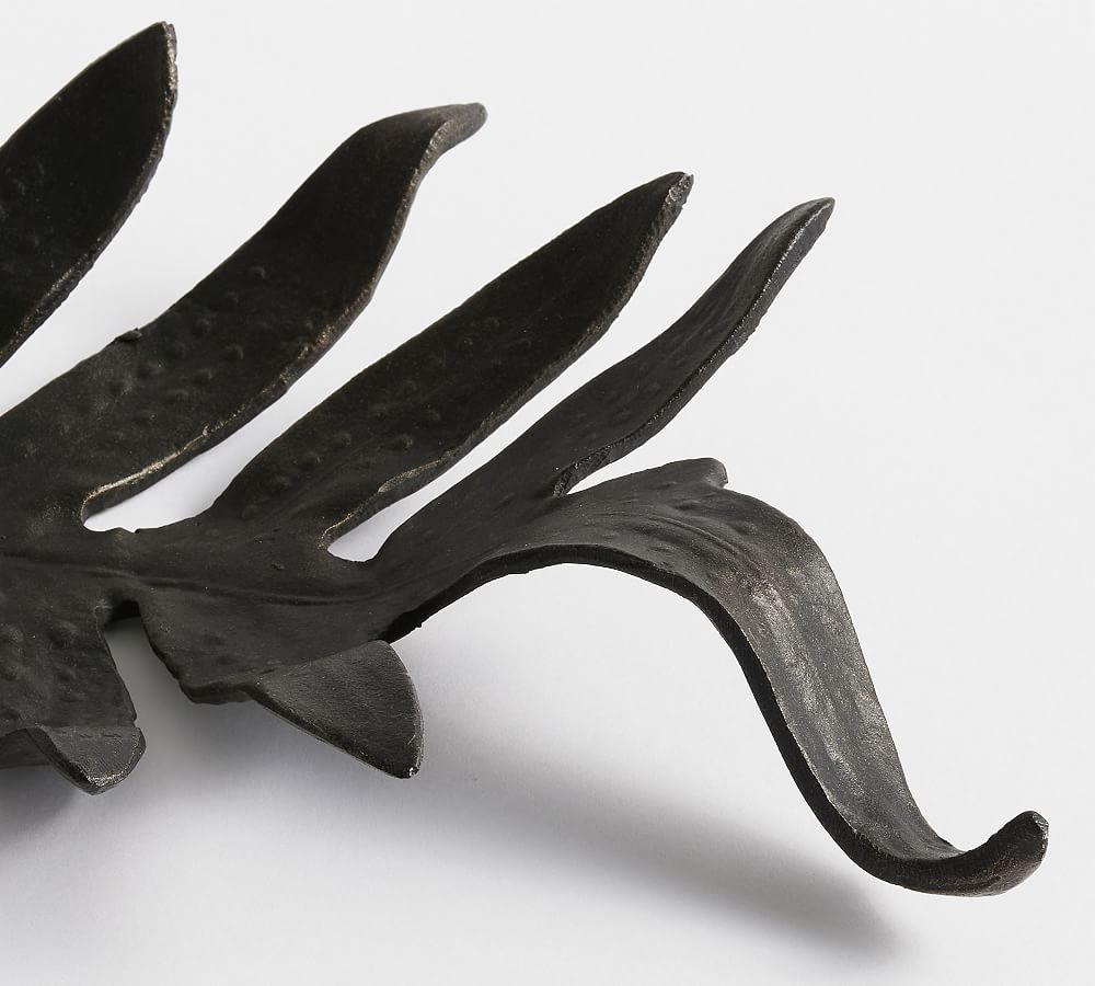 Decorative Bronze Leaf Object