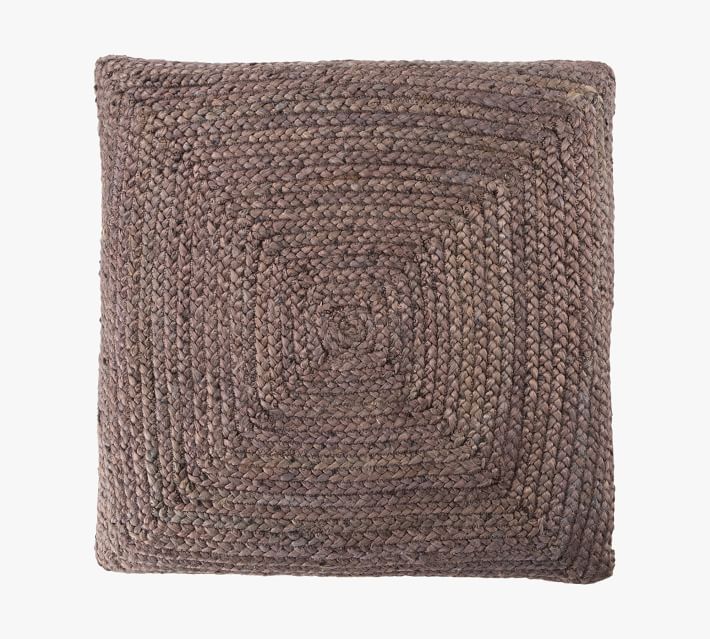 Jute Floor Cushion, 26 x 26 - Revival™