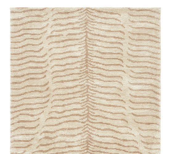 Zebra Tufted Rug Pottery Barn