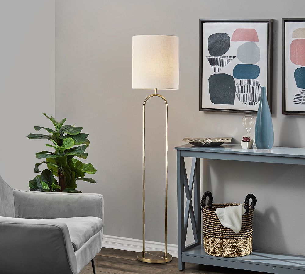 Pottery barn deals atticus floor lamp