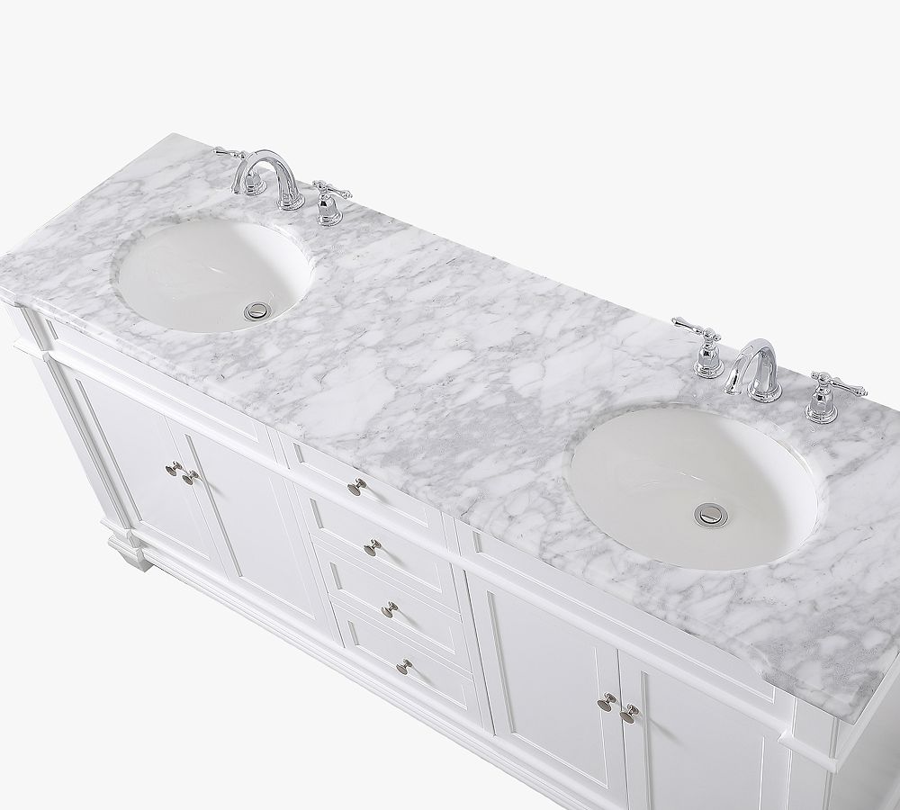 Bella 60-inch Single Vanity with Quartz Top