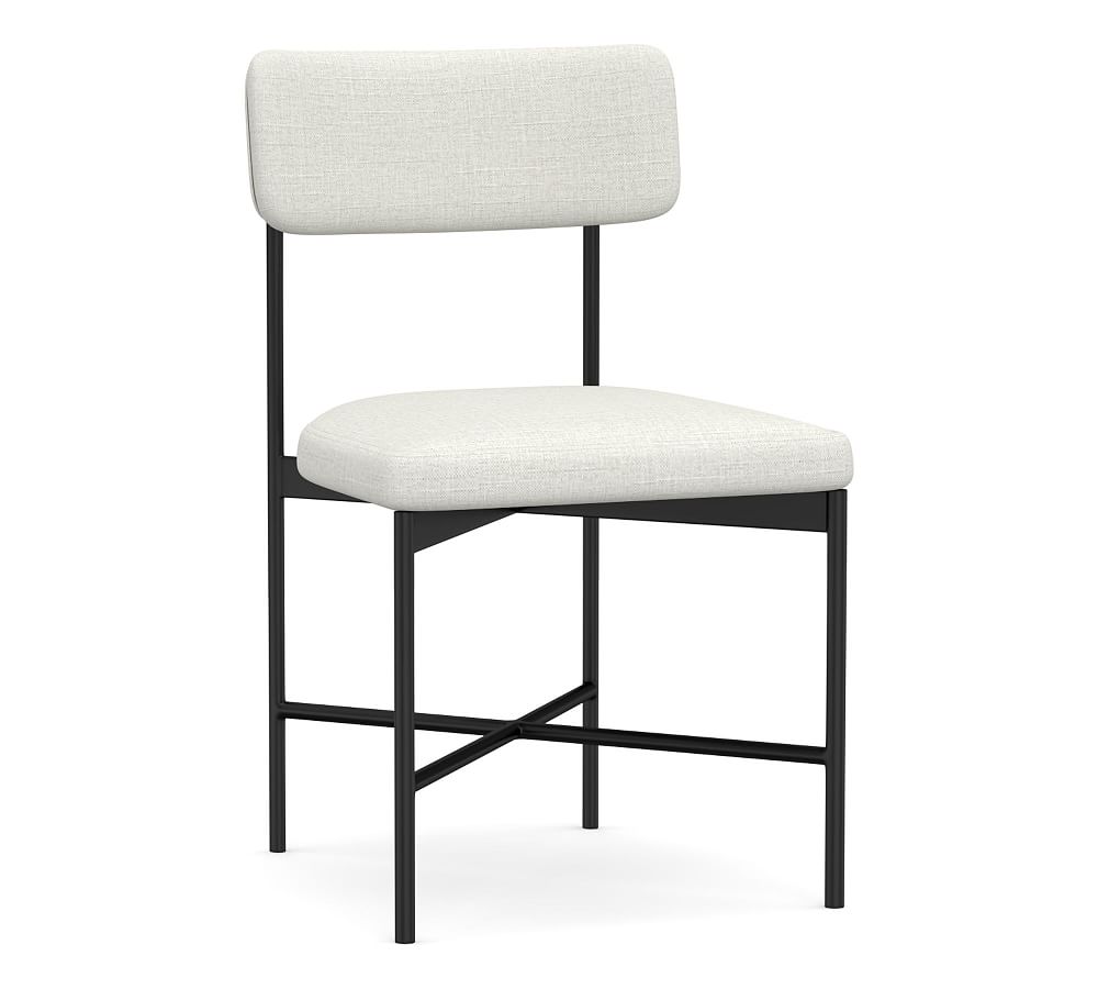 Pottery barn white online dining chairs