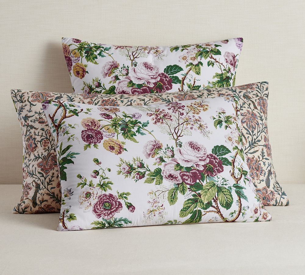 Eloise Garden Reversible Percale Comforter Sham