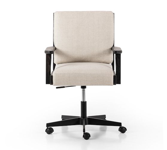 Nash Leather Swivel Desk Chair