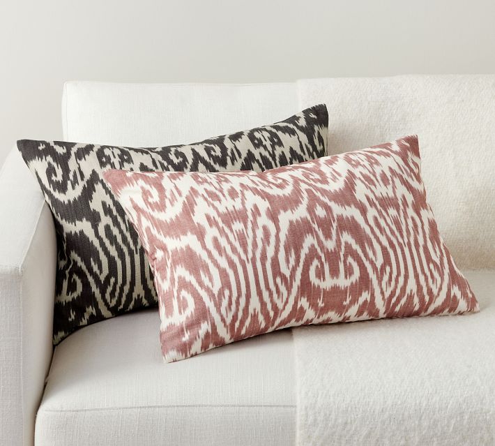 Otomi Extra Long Lumbar Throw Pillow Cover - Mexican Animals Print Textured  Decorative Pillow, Piped Lumbar Pillow Cover (14x40)