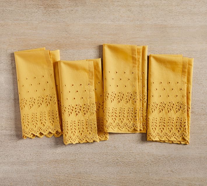set of 4 organic cotton birch tree cloth napkins — Hearth and Harrowset of  4 organic cotton birch tree cloth napkins