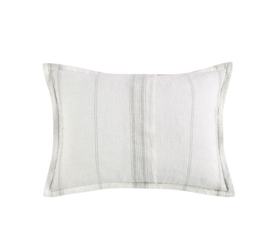 Caprina Linen Cashmere Striped Sham | Pottery Barn