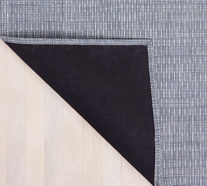 Woven Floor Mat Chilewich BOUCLE Noir 66 cm x 183 cm, Rugs