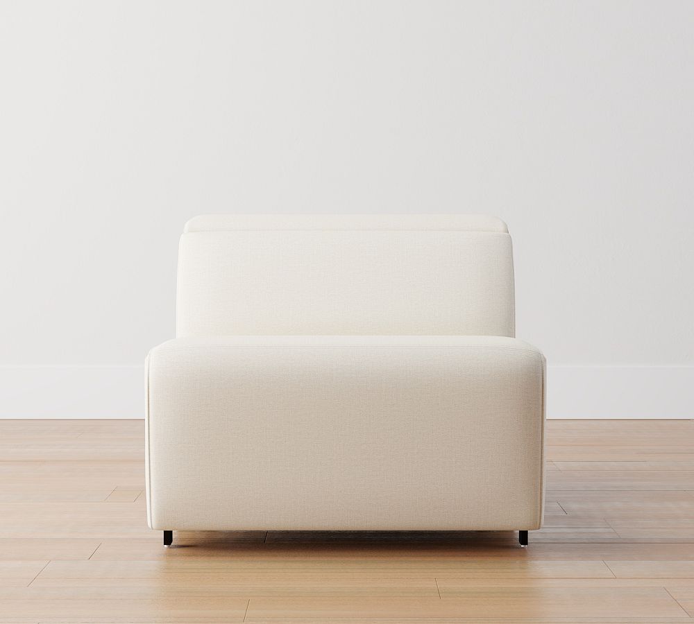 Build Your Own Tucker Upholstered Power Reclining Sectional Pottery Barn