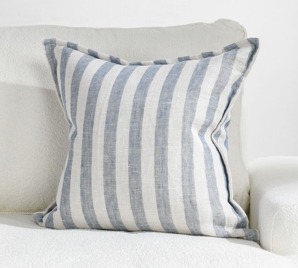 Ramira Linen Striped Pillow Cover