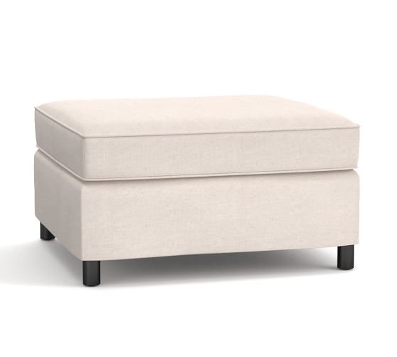 Pottery barn storage deals ottoman