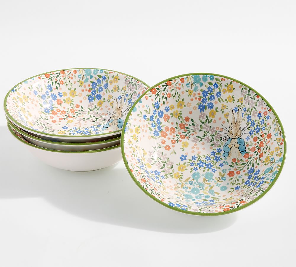 Peter Rabbit&#8482; Stoneware Cereal Bowls - Set of 4