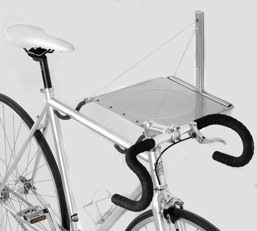 Bike Rack with Shelf Pottery Barn