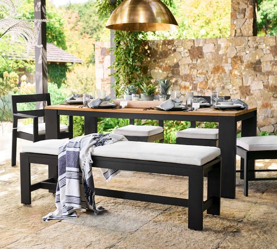 Oversized outdoor best sale bench cushions