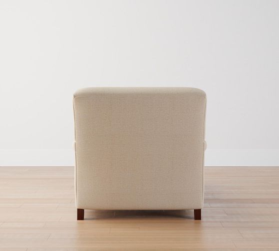 Carlisle English Arm Upholstered Tightback Chaise Pottery Barn