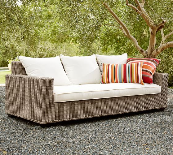 Pottery barn torrey store all weather wicker