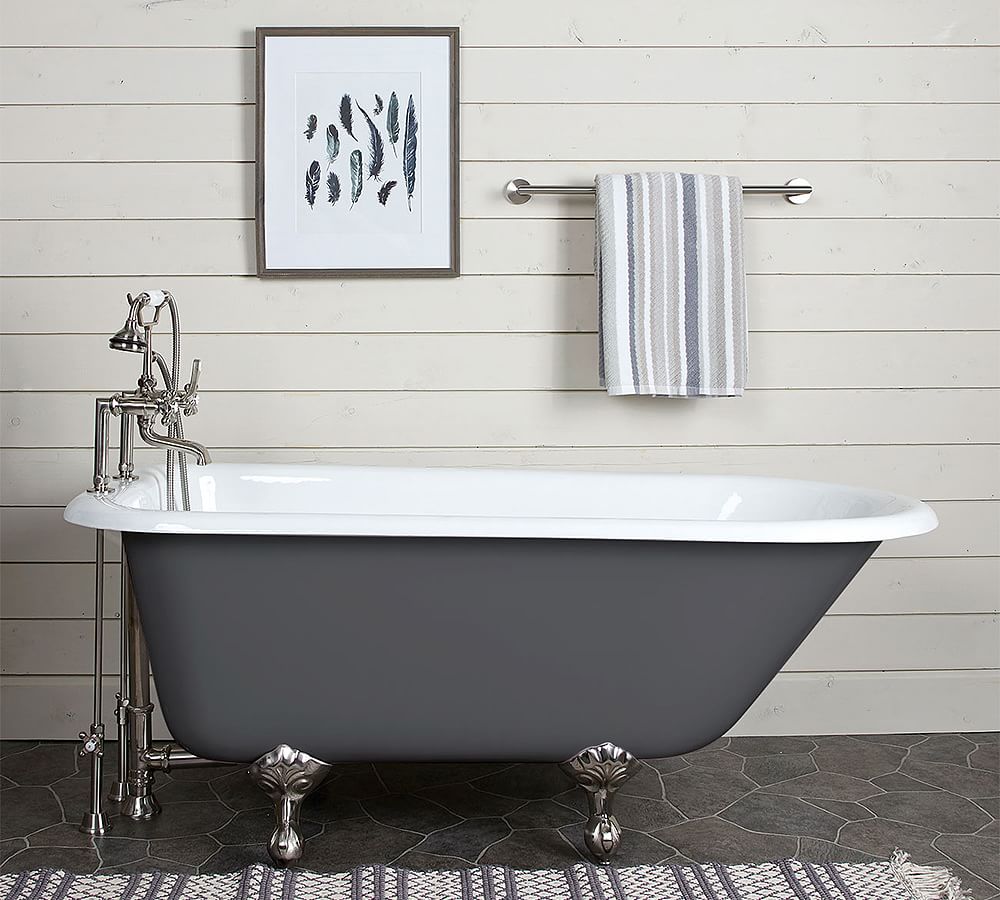 Holas 72 Handcrafted Freestanding Concrete Bathtub