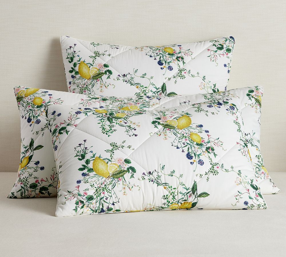 Meadow Floral Reversible Percale Comforter & Shams