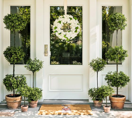 Faux Boxwood Topiary | Pottery Barn