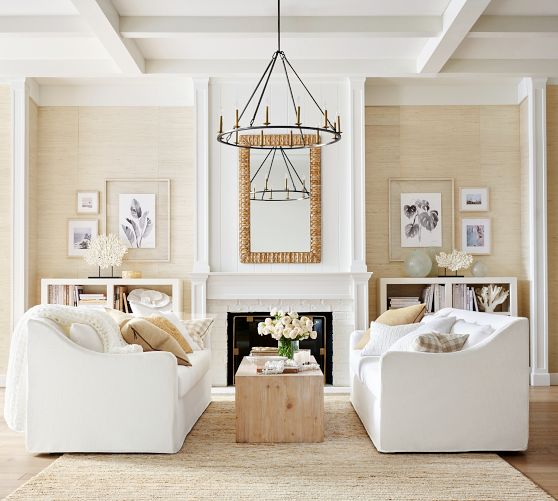 Remington Iron Round Chandelier | Pottery Barn