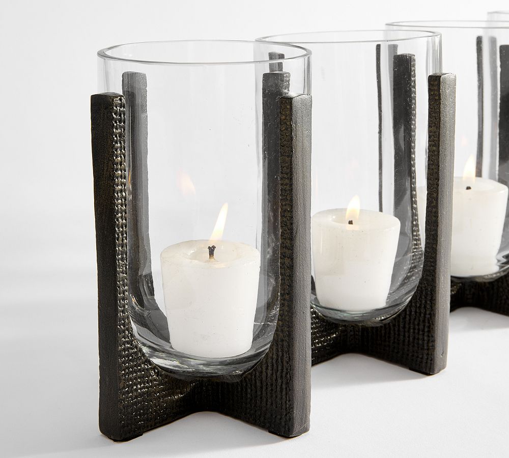 Mesa Cast Iron Candle Centerpiece Pottery Barn