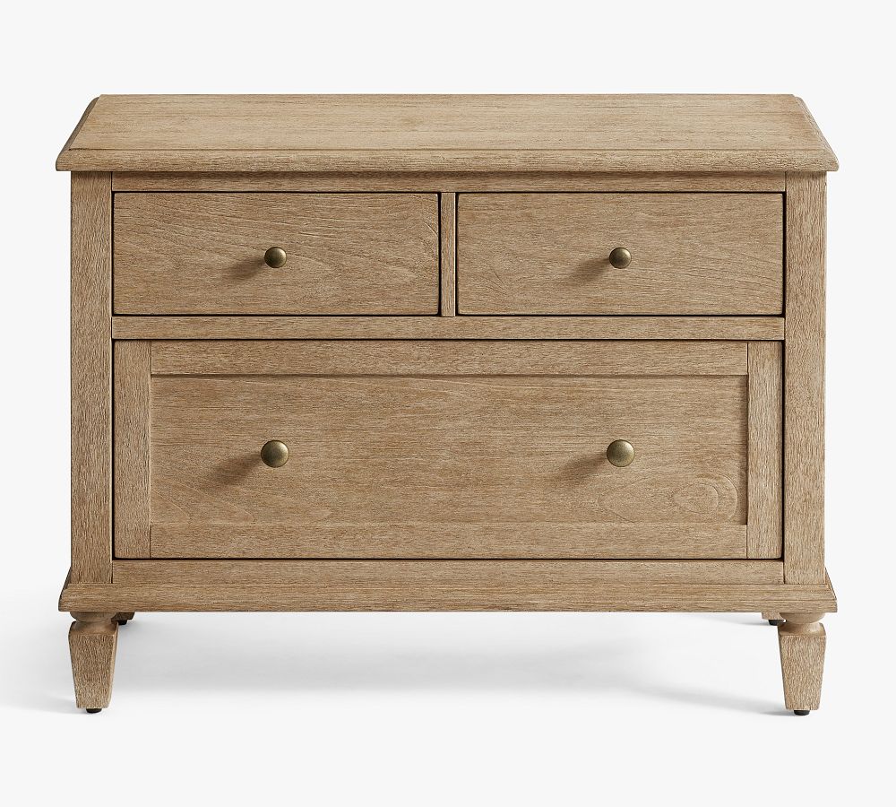 Sausalito 3Drawer Nightstand Pottery Barn