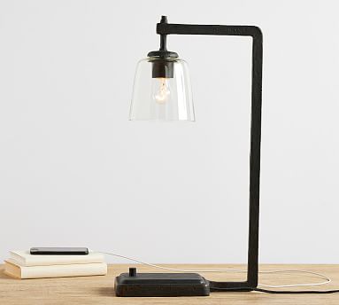 Porter Metal USB Table Lamp