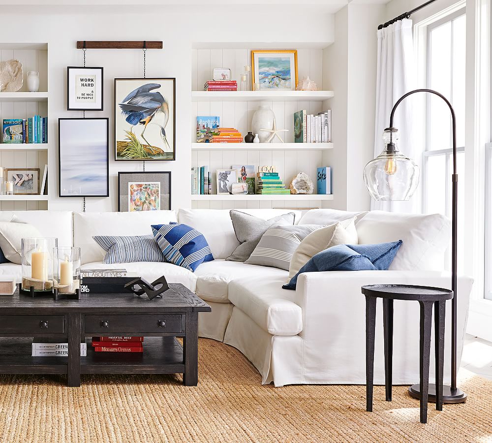 Jamie Round Metal Accent Table Pottery Barn