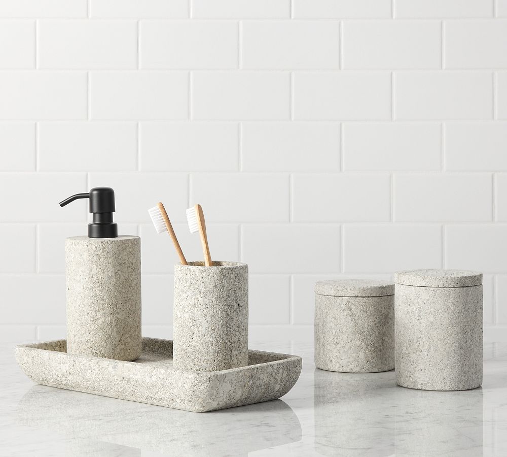 Greystone Bathroom Accessories Pottery Barn