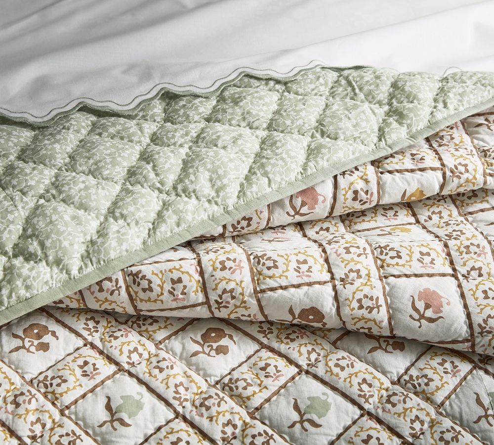 Bette Handcrafted Reversible Quilt & Shams