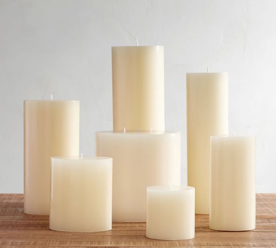 Large 2024 pillar candles