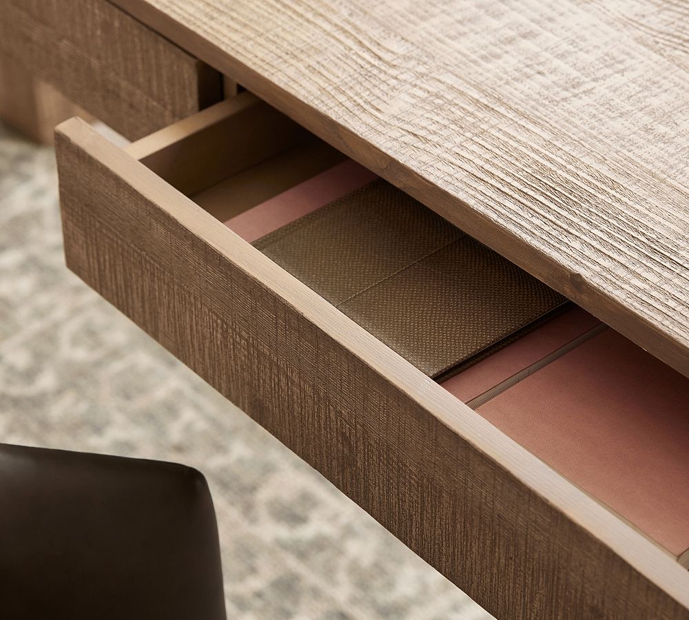 Palisades Reclaimed Wood Console Desk | Pottery Barn