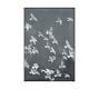 Graphite Flock Framed Wall Art Prints | Pottery Barn