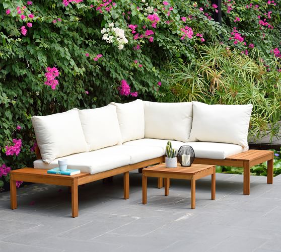 Fair Trade Patio Lounge Sets Pottery Barn