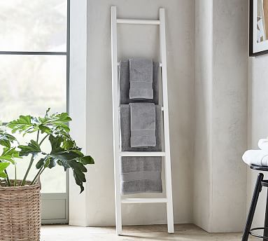 Pottery barn best sale towel ladder