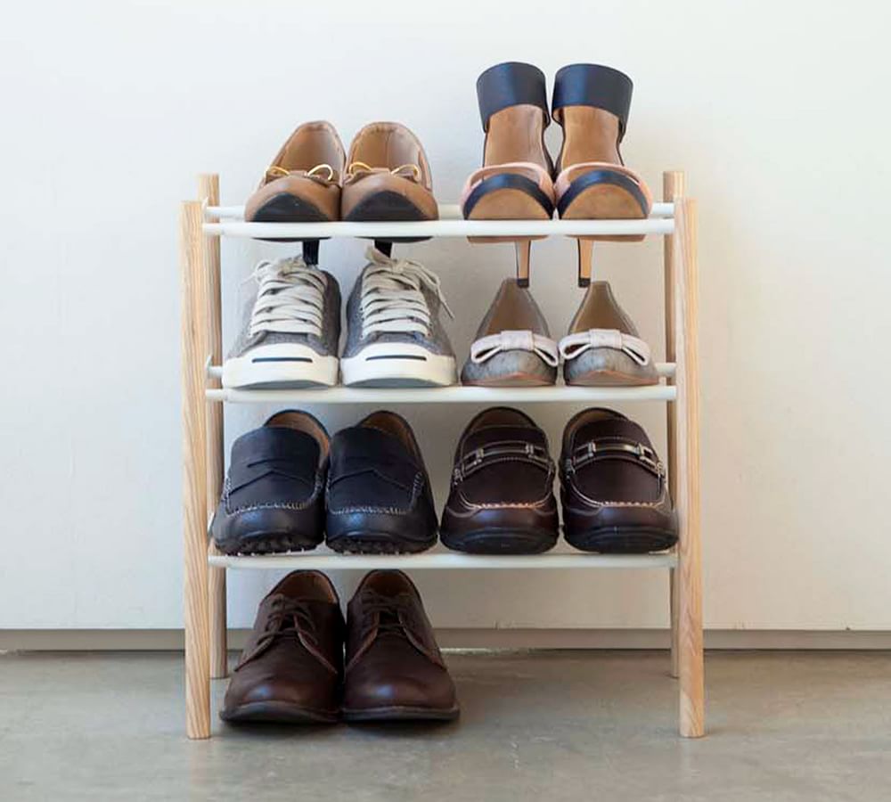 Great Choice Products Long 3 Tier Shoe Rack For Entryway, Closet Floor, Wide  Shoe Storage Organizer
