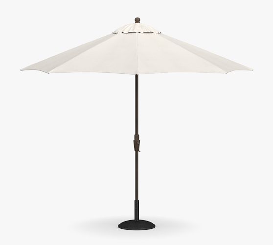 Round Outdoor Umbrella | Outdoor Umbrellas | Pottery Barn