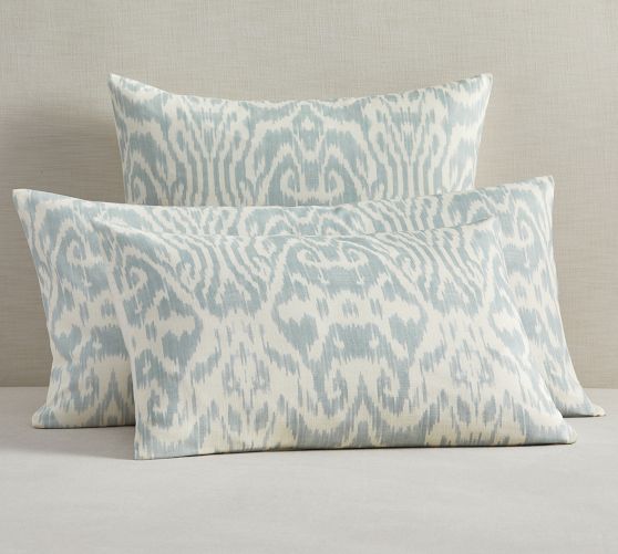 Ikat Jacquard Comforter Sham Pottery Barn