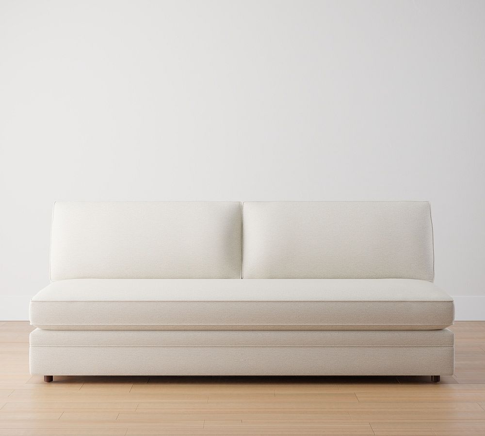 Build Your Own Pearce Roll Arm Upholstered Sectional Pottery Barn